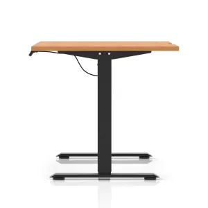 Air Lite Scalloped Edge Height Adjustable Standing Desk