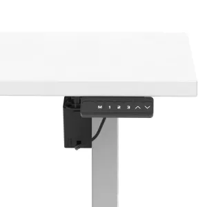 Air Lite Scalloped Edge Height Adjustable Standing Desk