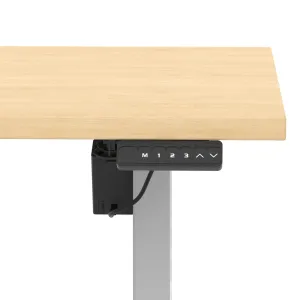 Air Lite Scalloped Edge Height Adjustable Standing Desk