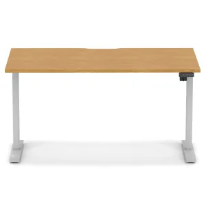 Air Lite Scalloped Edge Height Adjustable Standing Desk
