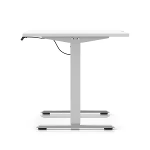 Air Lite Scalloped Edge Height Adjustable Standing Desk