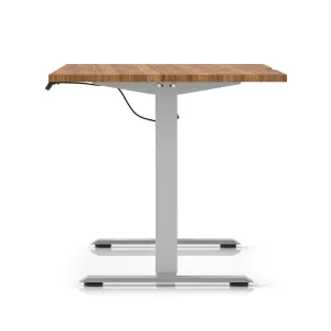 Air Lite Scalloped Edge Height Adjustable Standing Desk