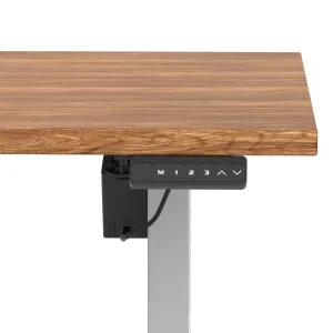 Air Lite Scalloped Edge Height Adjustable Standing Desk