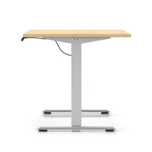 Air Lite Scalloped Edge Height Adjustable Standing Desk