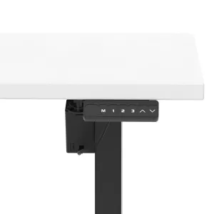 Air Lite Scalloped Edge Height Adjustable Standing Desk