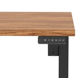 Air Lite Scalloped Edge Height Adjustable Standing Desk