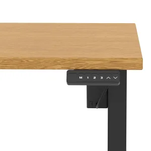 Air Lite Scalloped Edge Height Adjustable Standing Desk