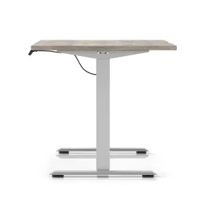Air Lite Scalloped Edge Height Adjustable Standing Desk