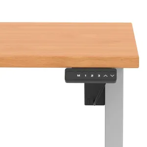 Air Lite Scalloped Edge Height Adjustable Standing Desk