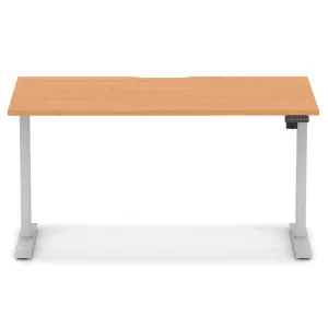 Air Lite Scalloped Edge Height Adjustable Standing Desk