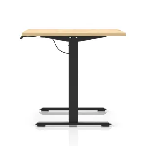 Air Lite Scalloped Edge Height Adjustable Standing Desk