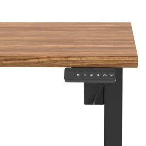 Air Lite Scalloped Edge Height Adjustable Standing Desk