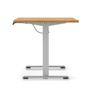 Air Lite Scalloped Edge Height Adjustable Standing Desk
