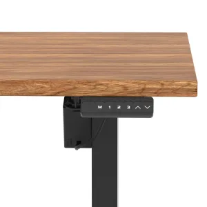 Air Lite Scalloped Edge Height Adjustable Standing Desk