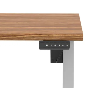 Air Lite Scalloped Edge Height Adjustable Standing Desk