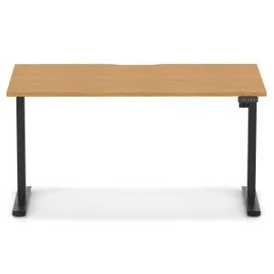Air Lite Scalloped Edge Height Adjustable Standing Desk