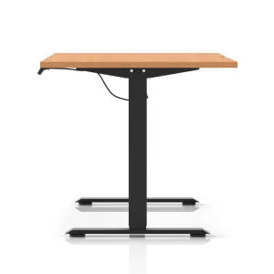 Air Lite Scalloped Edge Height Adjustable Standing Desk