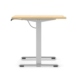 Air Lite Scalloped Edge Height Adjustable Standing Desk