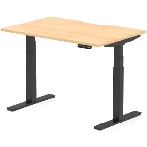 Air Scalloped Edge Height Adjustable Desk