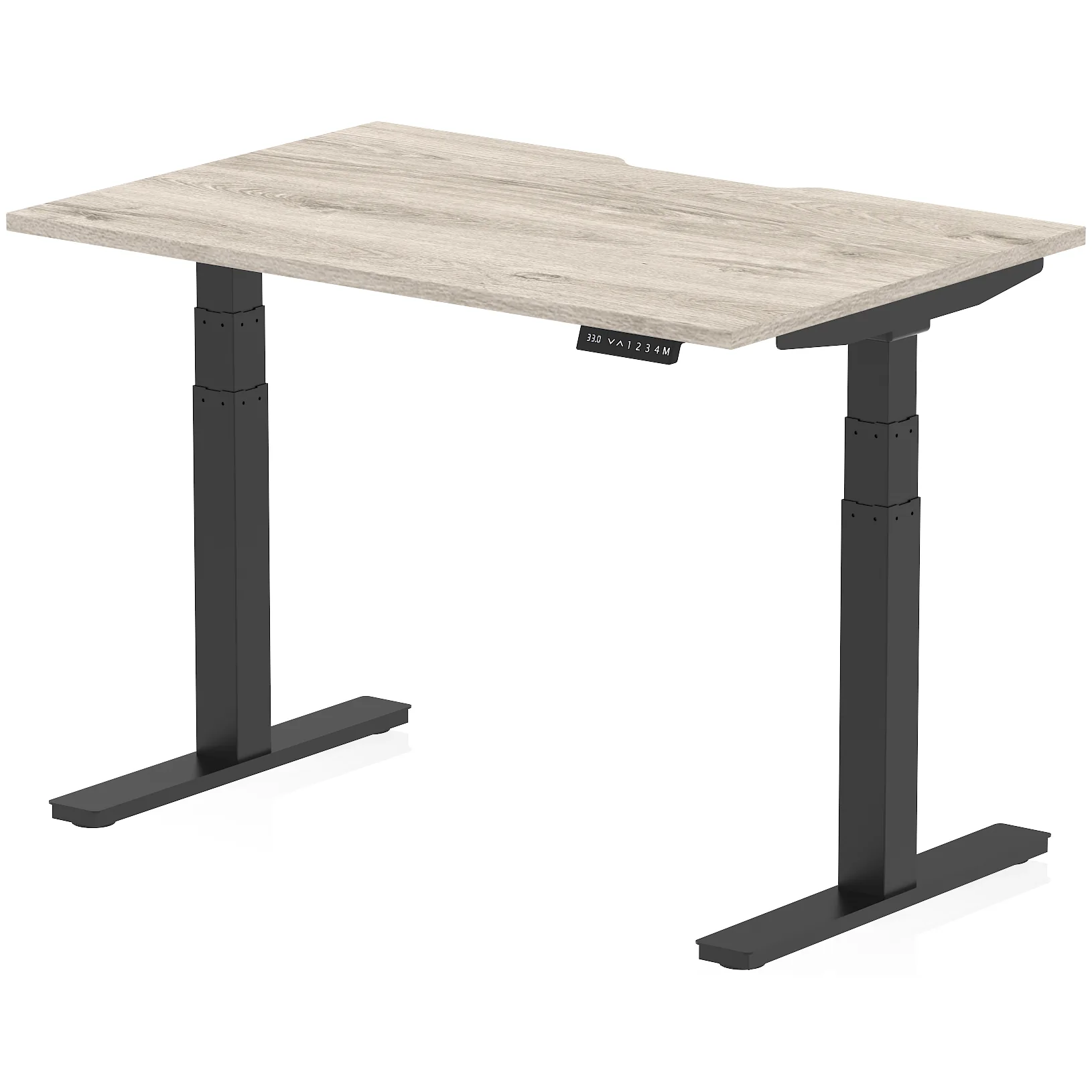 Air Scalloped Edge Electric Height Adjustable Standing Desk