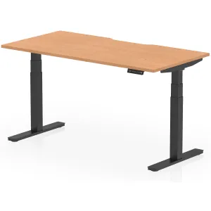 Air Scalloped Edge Electric Height Adjustable Standing Desk