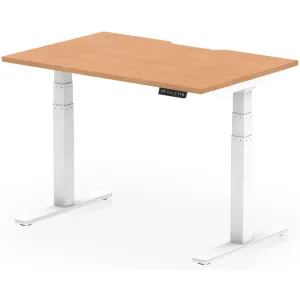 Air Scalloped Edge Electric Height Adjustable Standing Desk