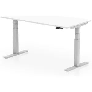 Air Scalloped Edge Electric Height Adjustable Standing Desk