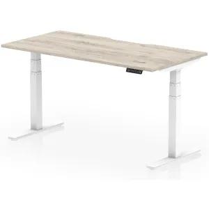 Air Scalloped Edge Electric Height Adjustable Standing Desk