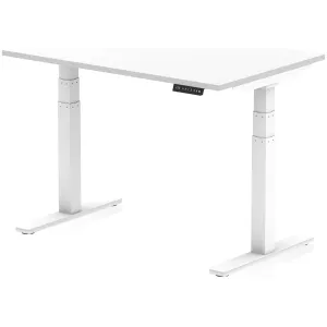 Air Scalloped Edge Electric Height Adjustable Standing Desk