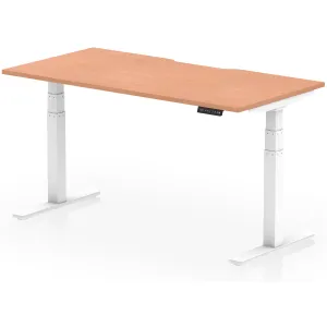 Air Scalloped Edge Electric Height Adjustable Standing Desk