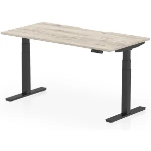 Air Scalloped Edge Electric Height Adjustable Standing Desk