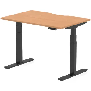 Air Scalloped Edge Electric Height Adjustable Standing Desk
