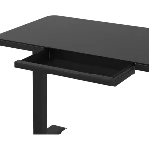 Black Ice Height Adjustable Desk