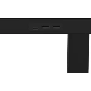 Black Ice Height Adjustable Desk