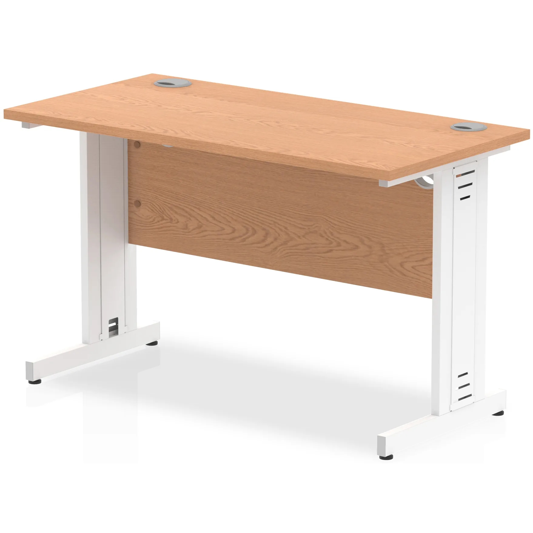 Impulse Cable Managed Rectangular Office Desk