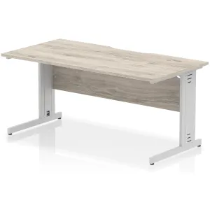 Impulse Cable Managed Scalloped Rectangular Office Desk