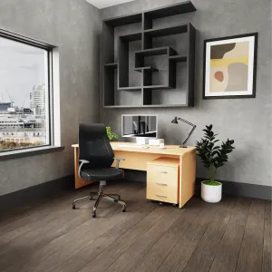 Impulse Panel End Rectangular Office Desk