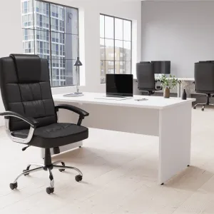 Impulse Panel End Rectangular Office Desk