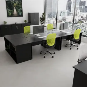 Impulse Panel End Rectangular Office Desk