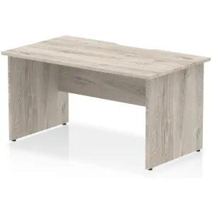 Impulse Panel End Scalloped Rectangular Office Desk