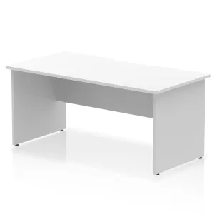 Impulse Panel End Scalloped Rectangular Office Desk