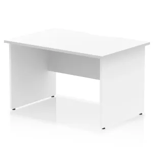 Impulse Panel End Scalloped Rectangular Office Desk