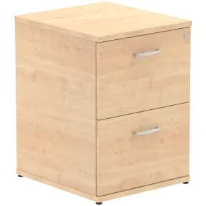 Impulse Lockable Wood Finish Office Filing Cabinet