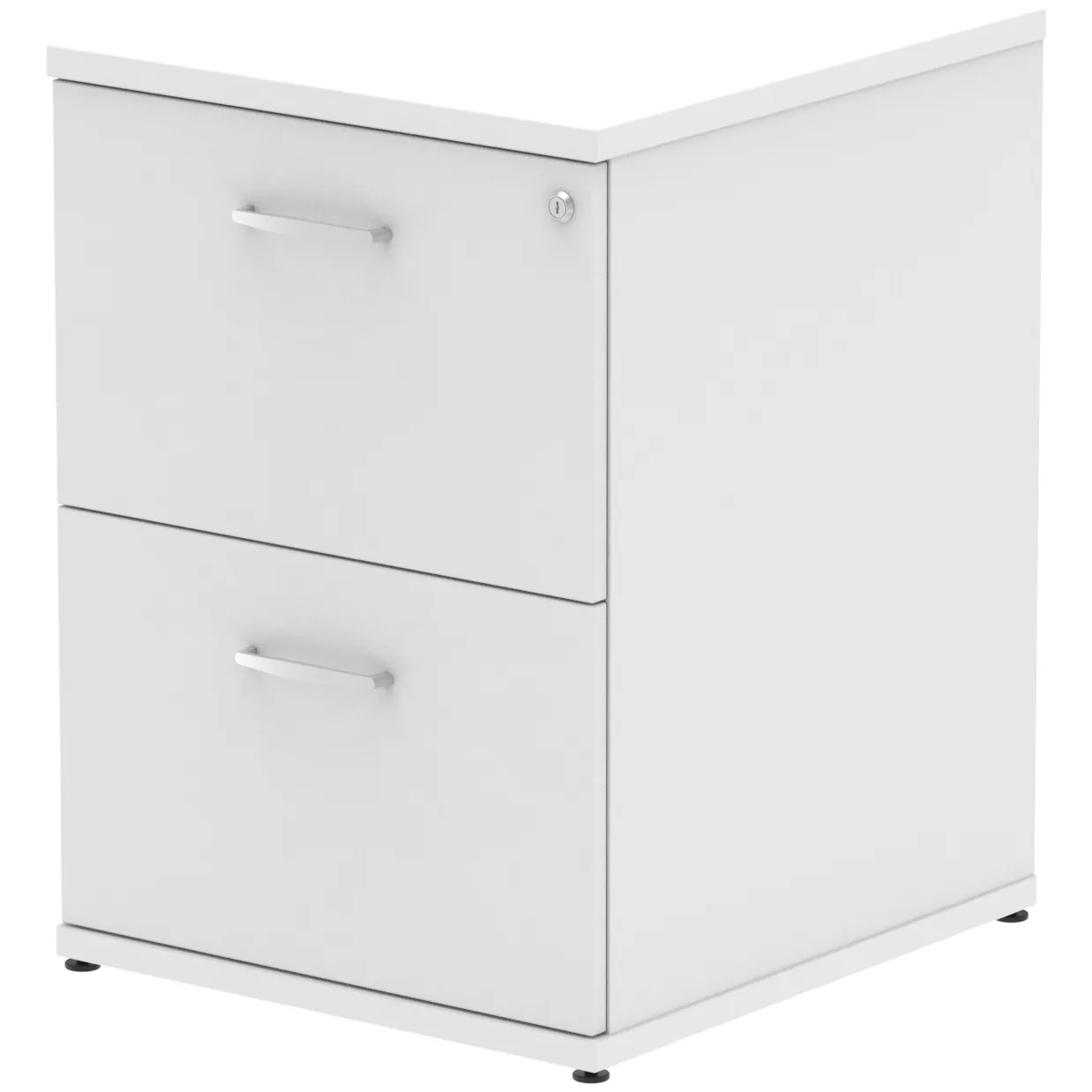 Impulse Lockable Wood Finish Office Filing Cabinet