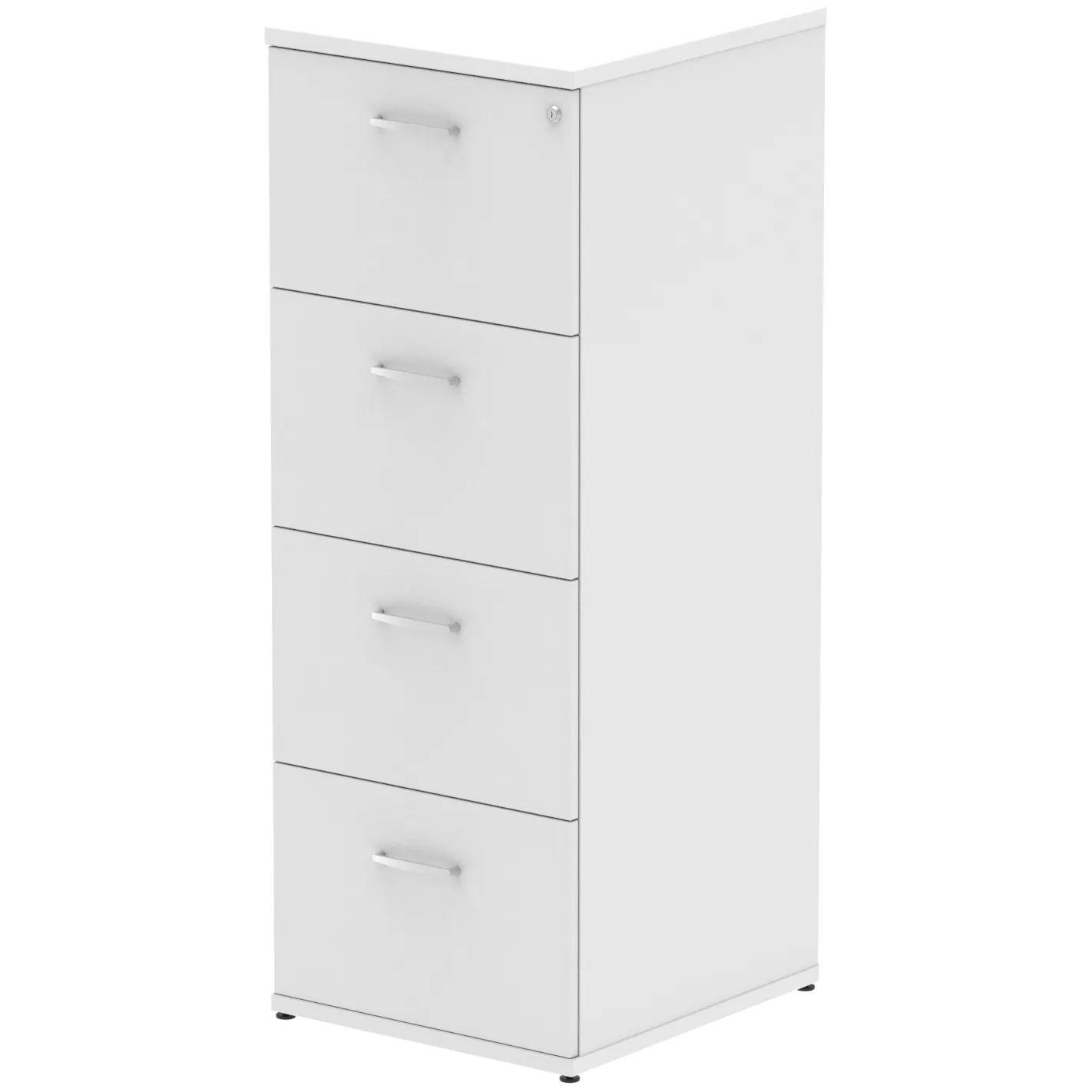 Impulse Lockable Wood Finish Office Filing Cabinet