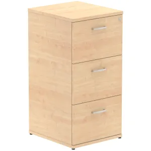 Impulse Lockable Wood Finish Office Filing Cabinet