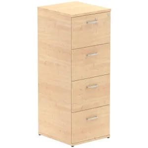 Impulse Lockable Wood Finish Office Filing Cabinet