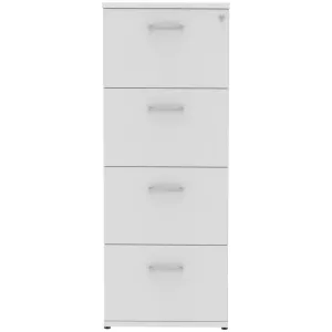 Impulse Lockable Wood Finish Office Filing Cabinet