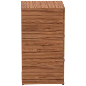 Impulse Lockable Wood Finish Office Filing Cabinet