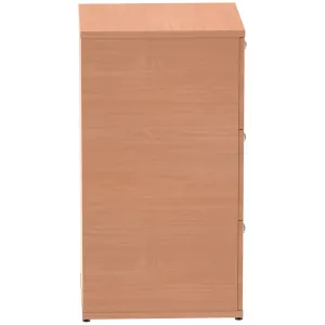 Impulse Lockable Wood Finish Office Filing Cabinet